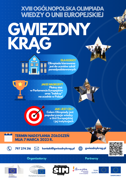 XVIII Ogólnopolska Olimpiada Wiedzy o UE
