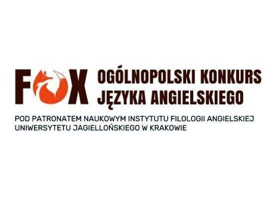 Ogólnopolski Konkurs Języka Angielskiego FOX 