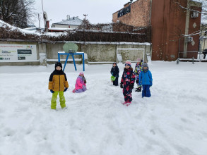 Klasa 1a na świeżym powietrzu