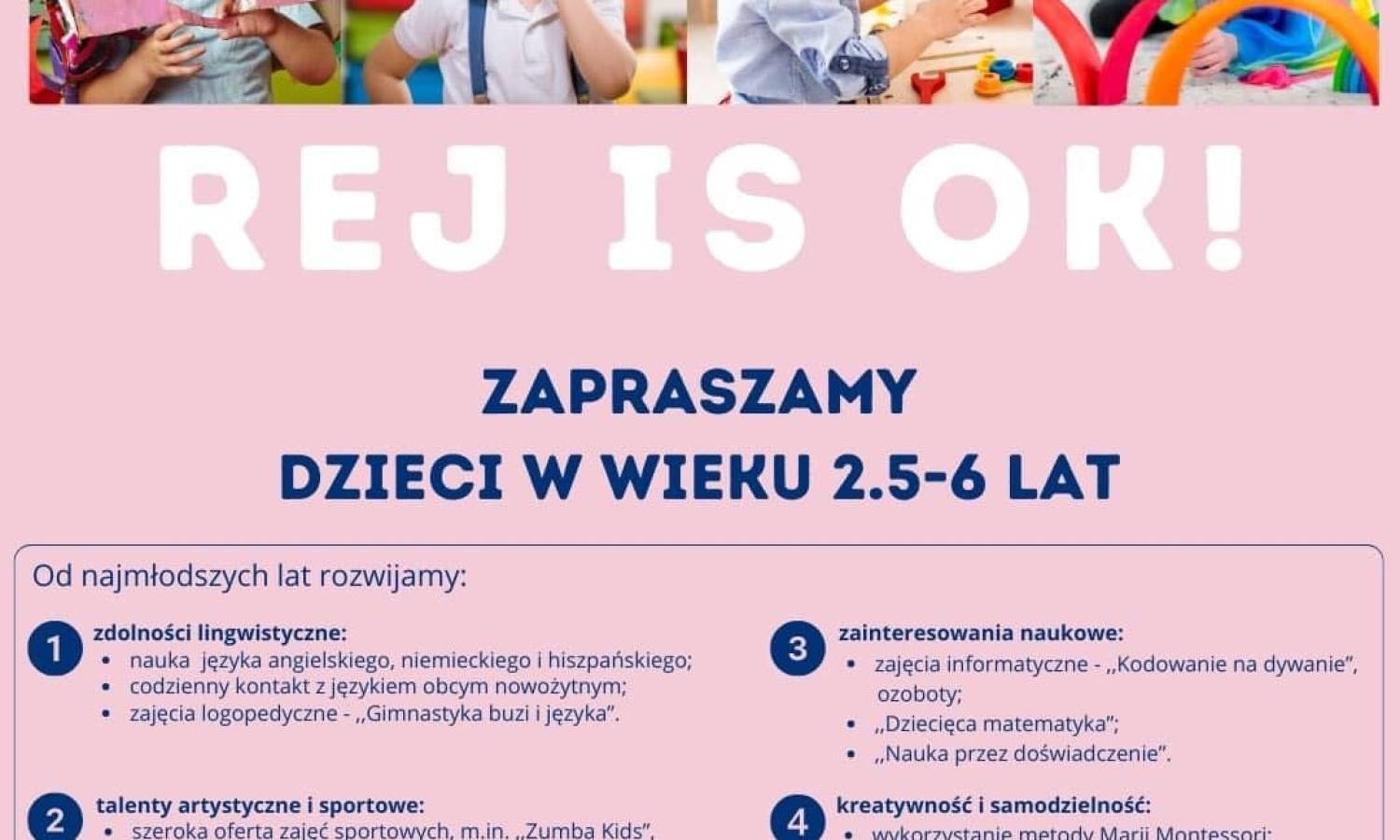 Twoje dziecko zasługuje na wyjątkowy start!