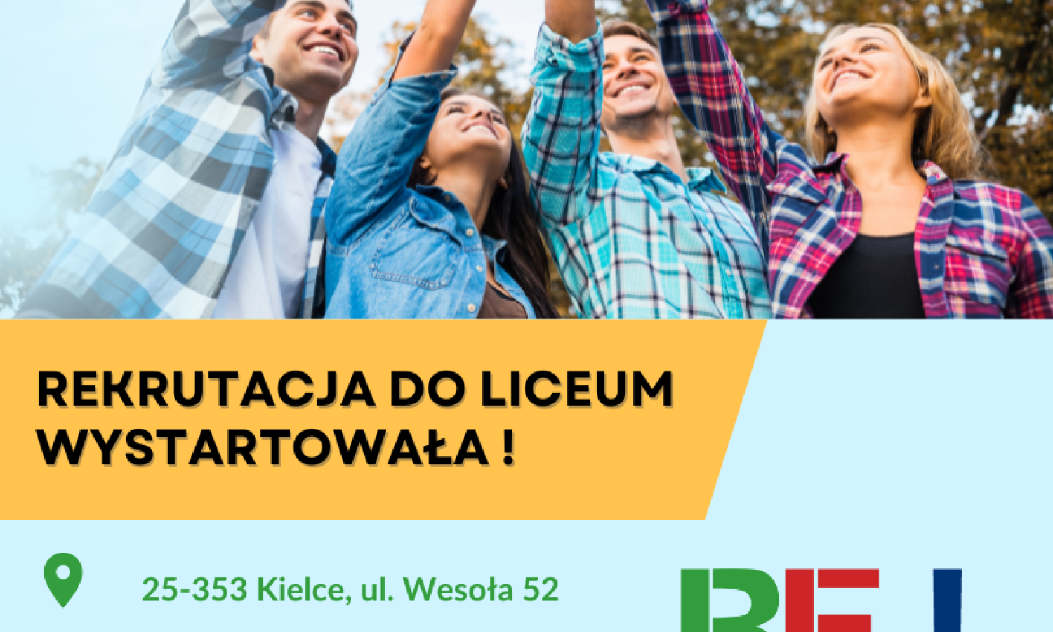Rekrutacja do I SLO na rok szkolny 2025/2026