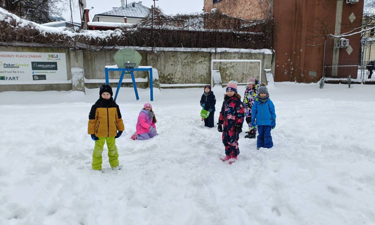 Klasa 1a na świeżym powietrzu